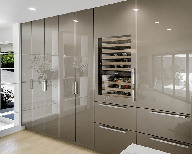 Aluminum, Glass and Acrylic Cabinet Doors and Components for Kitchen & Bath  - ºelement Designs